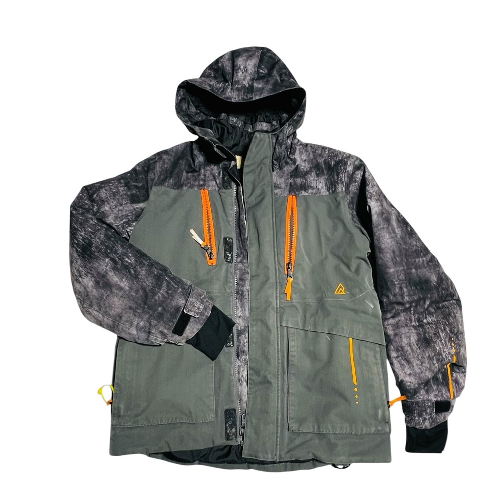 Ripzone ski Jacket - Black and Gray‎ As Is